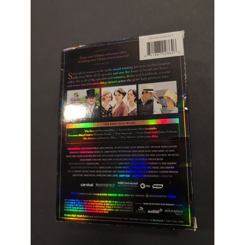 Downton Abbey: the Complete Collection (Masterpiece) (DVD) Original UK Edition - Picture 5 of 5